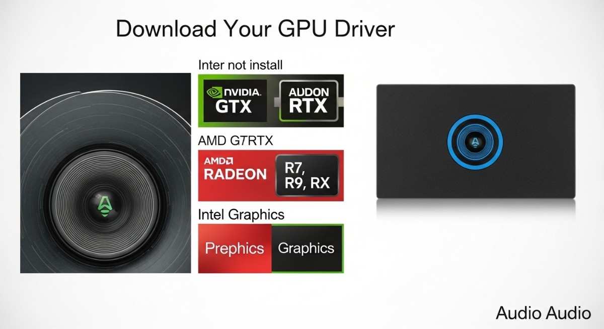 Display Driver Uninstaller (DDU) step 2: pick NVIDIA, AMD, or Intel for removal